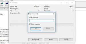 password backups enables