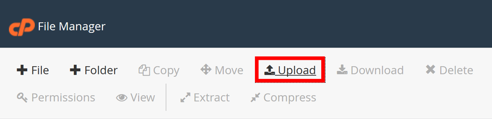File Upload in cPanel