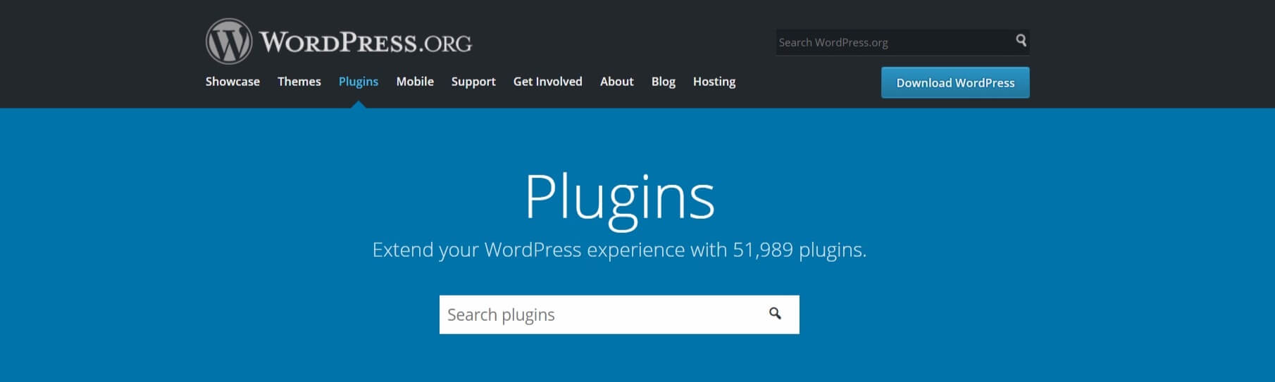 The WordPress Plugin Directory